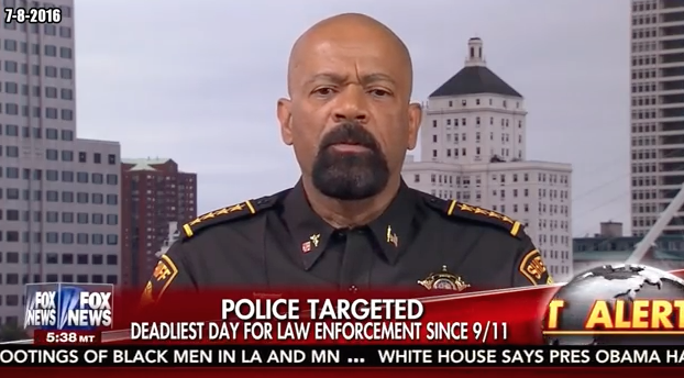 Sheriff David Clarke Rejects the Term “Police Brutality”